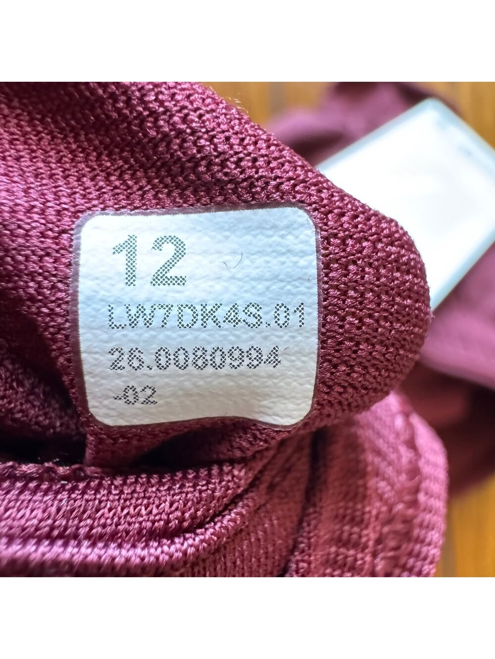 Lululemon Swiftly Mid-Rise Short 3” Burgundy Bay Size 12 NWT - Picture 6 of 6